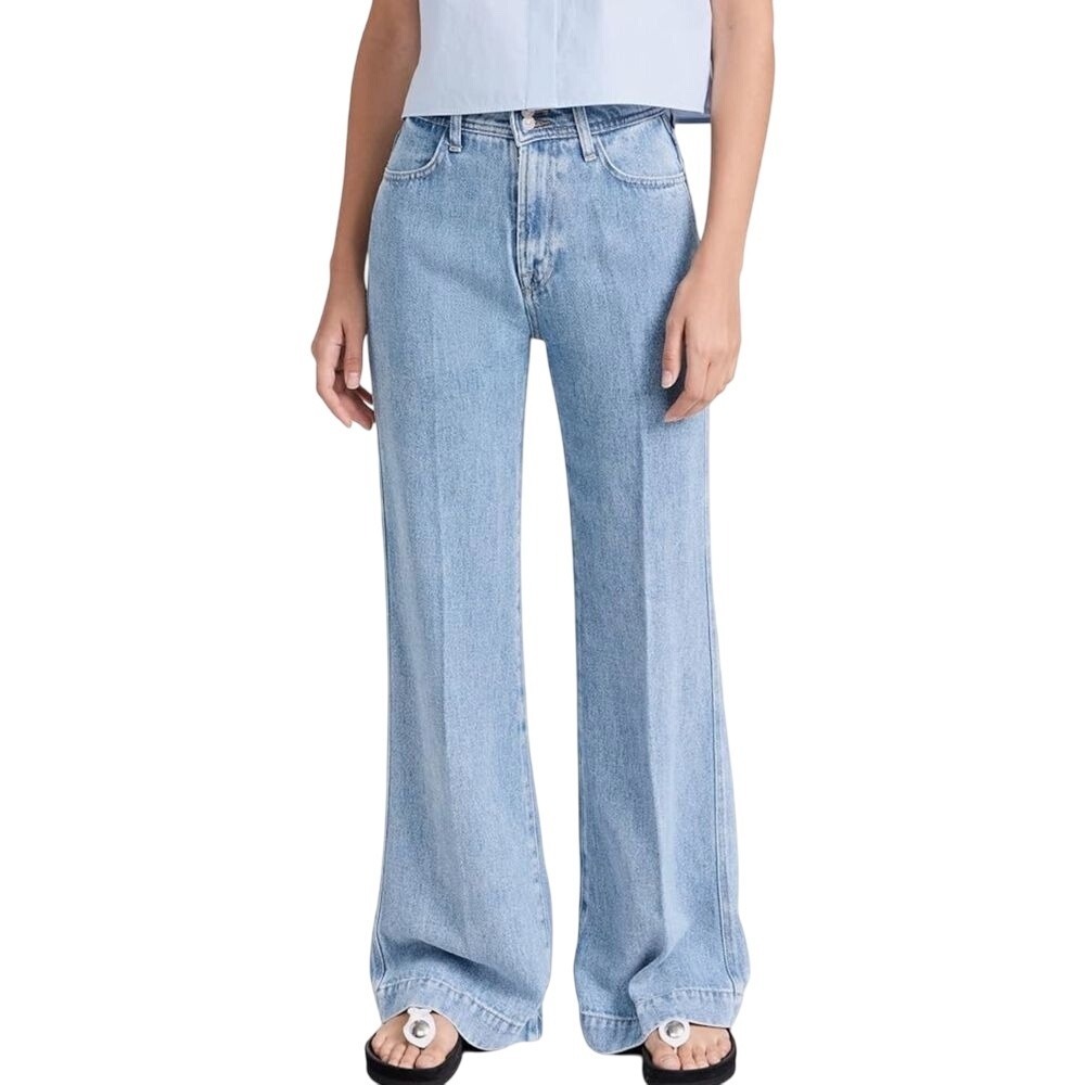 7 For All Mankind Light Blue Flare Jeans
